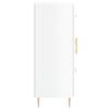 vidaXL Buffet Blanc brillant 69,5x34x90 cm Bois d'ing&eacute;nierie