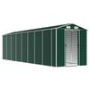 vidaXL Abri de jardin vert 191x725x198 cm acier galvanis&eacute;