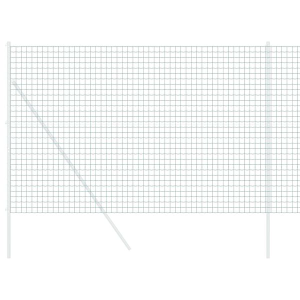 vidaXL Clôture Euro Vert 1.5 x 10 m Fer revêtu de PVC