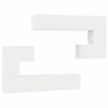 vidaXL Ensemble de meubles TV 8 pcs Blanc Bois d'ing&eacute;nierie