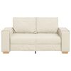 vidaXL Canap&eacute; 2 places en lin 120 cm