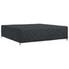 vidaXL Housse pour meubles 300 x 300 x 70 cm 210D Rectangulaire Noir
