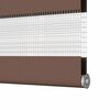 vidaXL Store z&egrave;bre marron 105x200cm largeur du tissu 100,9cm polyester