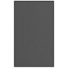vidaXL Paillasson anthracite 90x150 cm