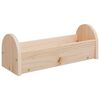 vidaXL Mangeoire &agrave; foin pour lapins 28x10x10 cm bois massif de sapin