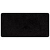 vidaXL Tapis Couloir Noir 50 x 100 cm