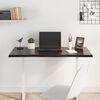 vidaXL Dessus de table bois ch&ecirc;ne massif trait&eacute; bordure assortie