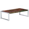 vidaXL Table basse 120x60x35 cm Bois de r&eacute;cup&eacute;ration solide