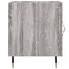 vidaXL Table de chevet sonoma gris 40x40x50 cm bois d'ing&eacute;nierie