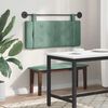 vidaXL T&ecirc;te de lit suspendue Vert Mer 110 x 55 x 5 cm Velours