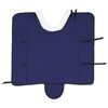 vidaXL Couverture &Eacute;quine Bleu marine 135 cm Fleece polaire