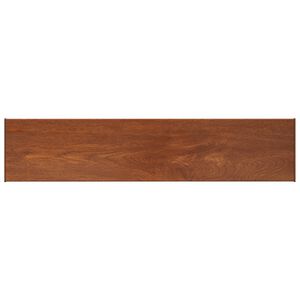 vidaXL Appui de fen&ecirc;tre Bois marron 140 x 30 x 4,5 cm PVC