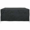 vidaXL Housse pour meubles Uni Noir 300 x 250 x 100 cm 600D