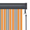 vidaXL Store roulant d'ext&eacute;rieur 160x250 cm Jaune et bleu