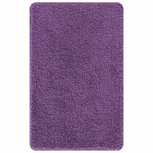 vidaXL Tapis de bain antid&eacute;rapant Violet 60 x 90 cm PP