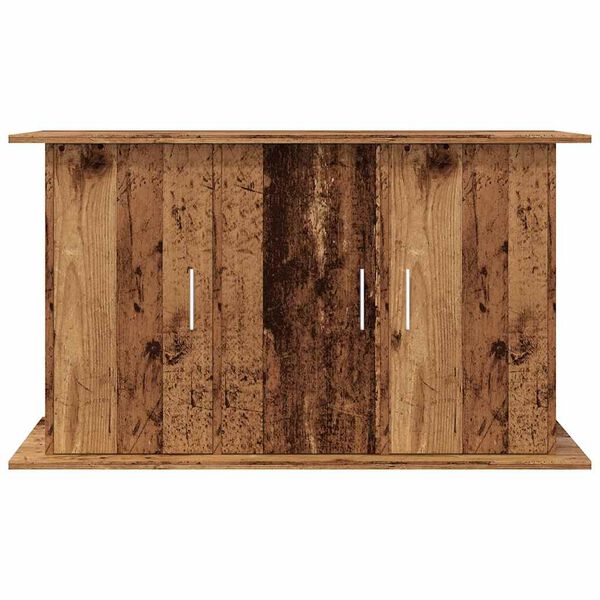 vidaXL Support pour aquarium vieux bois 101x41x58 cm bois d'ing&eacute;nierie