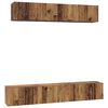 vidaXL Ensemble meuble TV 5 pcs Bois Ancien Bois d'ing&eacute;nierie