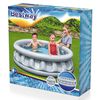Bestway Piscine ronde Space Ship 152x43 cm Argent&eacute;