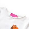 T-shirt enfants &agrave; manches longues &eacute;cru 128