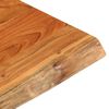 vidaXL Dessus de bureau 80x80x2,5 cm carr&eacute; bois massif d'acacia