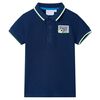 Polo pour enfants bleu marine 140