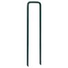 vidaXL Clous pour gazon artificiel 100 pcs Forme de U Fer