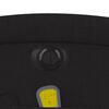 vidaXL Fauteuil inclinable de massage &eacute;lectrique Noir Tissu