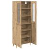 vidaXL Haut Armoire Ch&ecirc;ne artisanal 69,5 x 34 x 180 cm