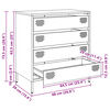 vidaXL Buffet vert olive 68x39x73,5 cm acier lamin&eacute; &agrave; froid