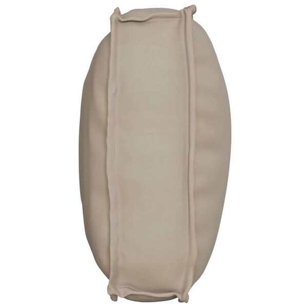 vidaXL Coussin Taupe 70 x 40 x 12 cm Tissu Oxford