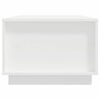 vidaXL Table basse Blanc 100x50x35 cm Bois massif de pin
