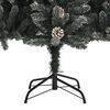 vidaXL Sapin de No&euml;l artificiel Vert 150 cm PVC, plastique et acier