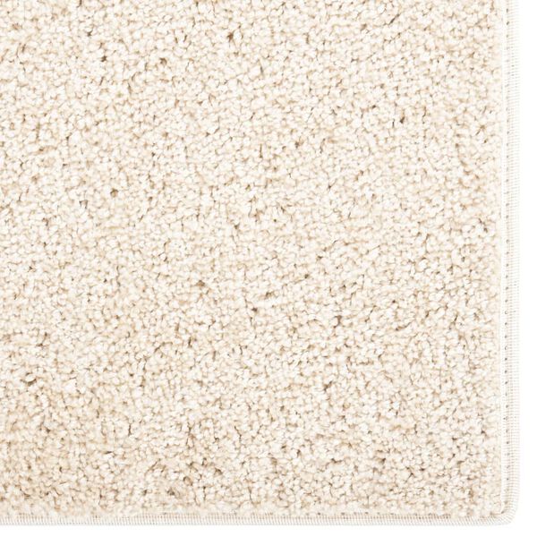 vidaXL Tapis &agrave; poils souples antid&eacute;rapant 67x180 cm Beige
