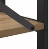 vidaXL &Eacute;tag&egrave;re Ch&ecirc;ne artisanal 60 x 30 x 50 cm Bois d'ing&eacute;nierie