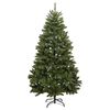 vidaXL Sapin de No&euml;l artificiel avec 300 LED Vert 240 cm PVC et m&eacute;tal