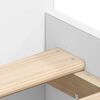 vidaXL Cadre de lit sans matelas blanc 100x200 cm