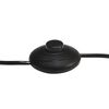 vidaXL Lampadaire Argent&eacute; E27 Bois de manguier massif