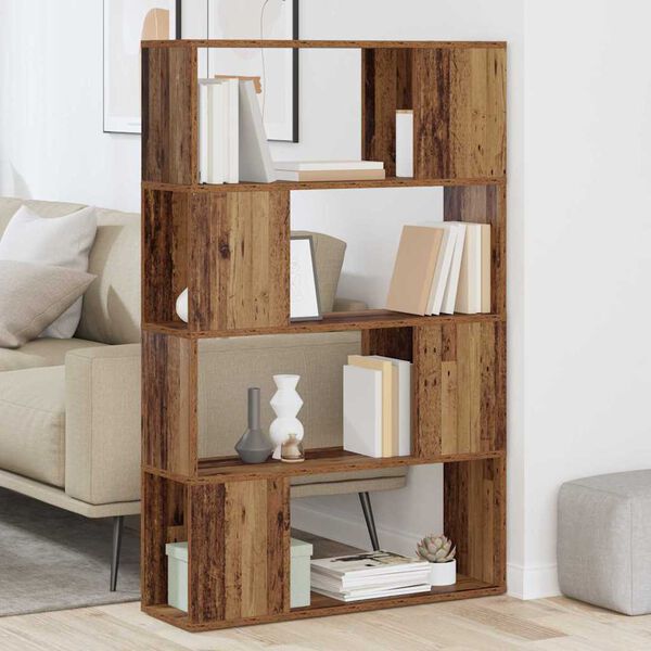 vidaXL Ensemble meuble TV Marron 80 x 24 x 125 cm Bois d'ing&eacute;nierie