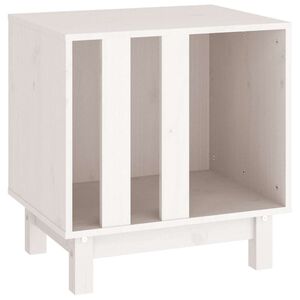 vidaXL Maison pour Chiens Blanc 50 x 40 x 52 cm