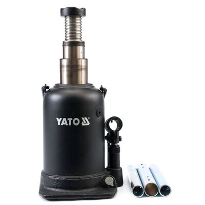 YATO Cric à bouteille hydraulique YT-1714 10 tonnes