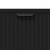 vidaXL Buffet avec tiroir Noir 79,5 x 33 x 82 cm Bois d'ing&eacute;nierie