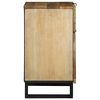 vidaXL Cabinet de chevet Marron 50 x 33 x 60 cm Bois d'acacia massif