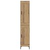 vidaXL Haut Armoire Ch&ecirc;ne artisanal 34,5 x 34 x 180 cm