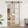 vidaXL Porte coulissante Naturel 83 x 211 cm