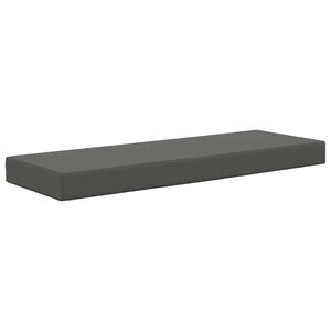vidaXL Coussin de Si&egrave;ge d'Ext&eacute;rieur 100 % polyester Anthracite