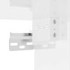 vidaXL Buffet haut Blanc brillant 34,5x34x180 cm Bois d'ing&eacute;nierie
