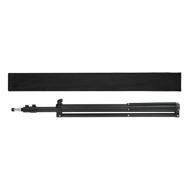 vidaXL Supports de lumi&egrave;re Hauteur 78-210 cm