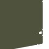 vidaXL Bordures de pelouse 10 pcs Vert olive 103 x 0,05 x 22 cm Acier
