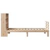 vidaXL Lit biblioth&egrave;que sans matelas 90x190 cm bois de pin massif
