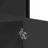 vidaXL Buffet noir 100x35x76 cm bois d’ingénierie